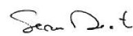 Signature of Sean Decatur, President, Kenyon College
