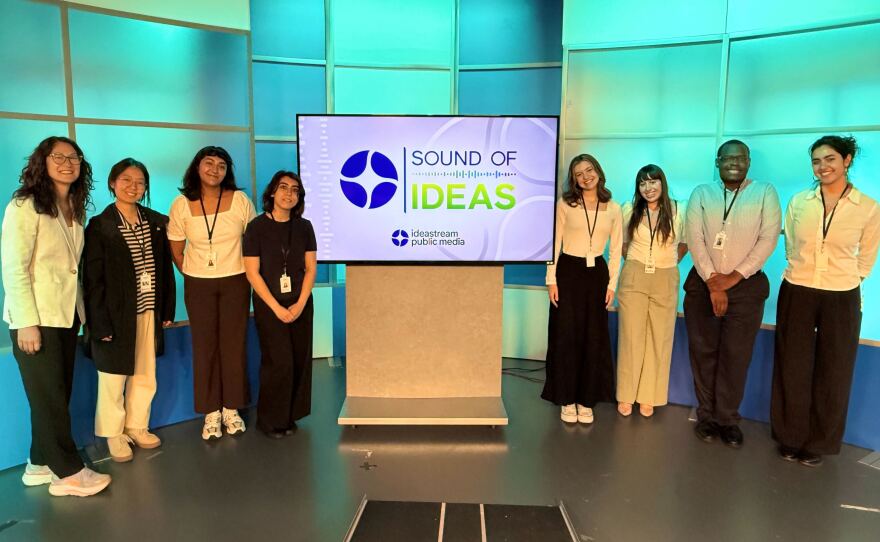 Internship - Ideastream Group of student interns as an Ideastream event